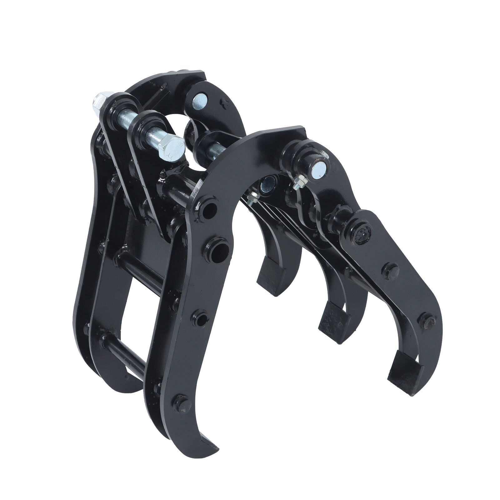 Universal Excavator Grapple Bucket - Wide Jaw Claw Attachment for Mini Diggers