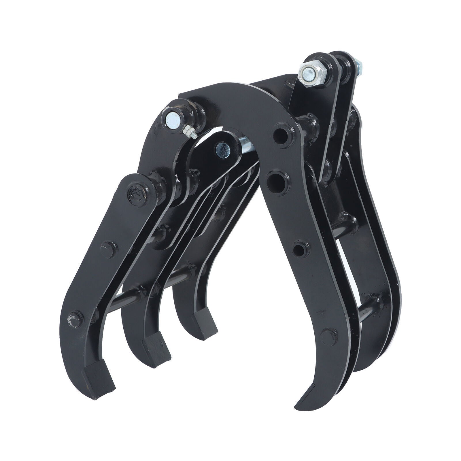 Universal Excavator Grapple Bucket - Wide Jaw Claw Attachment for Mini Diggers