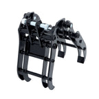 Universal Excavator Grapple Bucket - Wide Jaw Claw Attachment for Mini Diggers