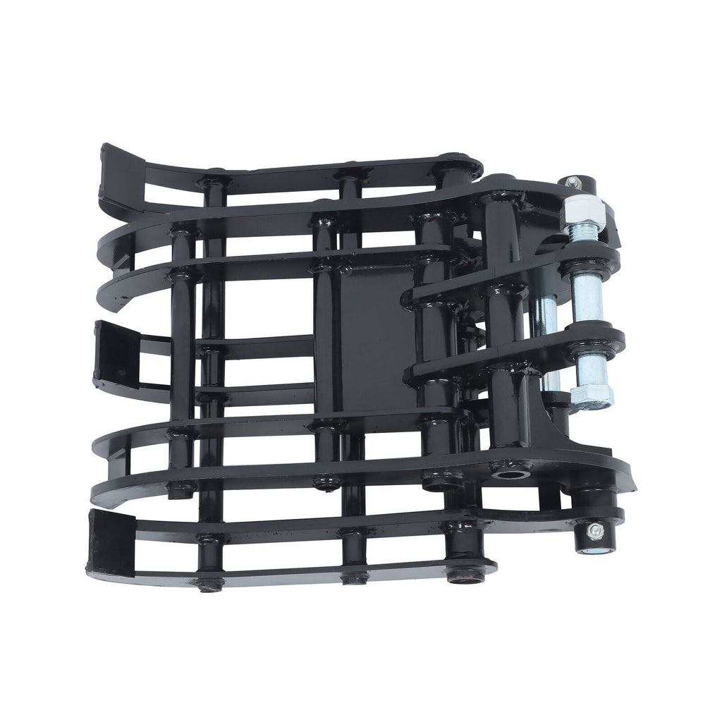 Universal Excavator Grapple Bucket - Wide Jaw Claw Attachment for Mini Diggers