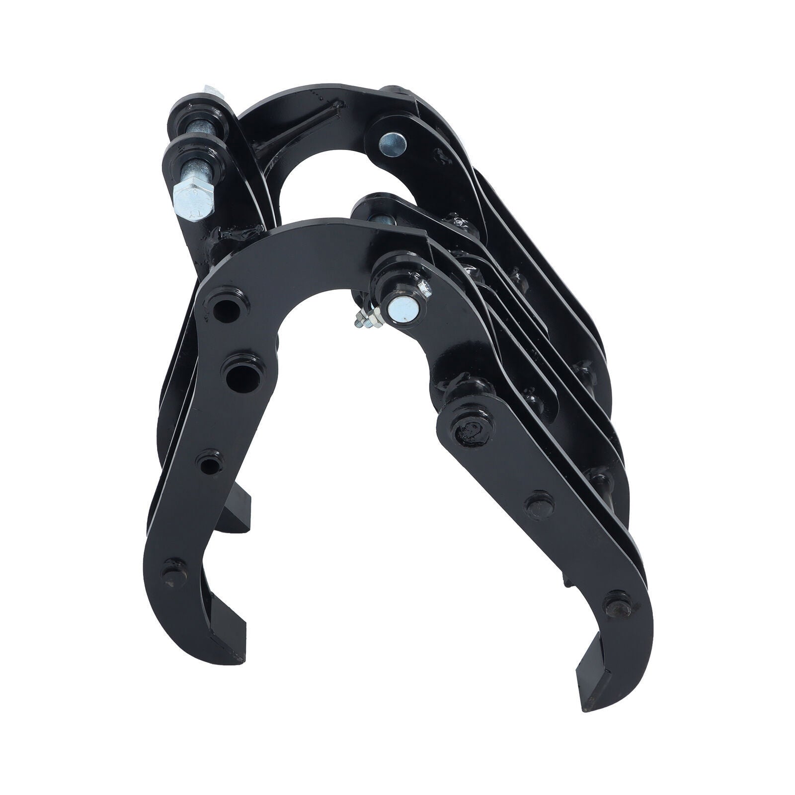 Universal Excavator Grapple Bucket - Wide Jaw Claw Attachment for Mini Diggers