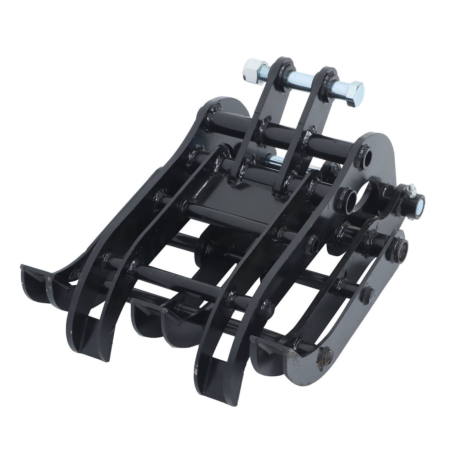 Universal Excavator Grapple Bucket - Wide Jaw Claw Attachment for Mini Diggers