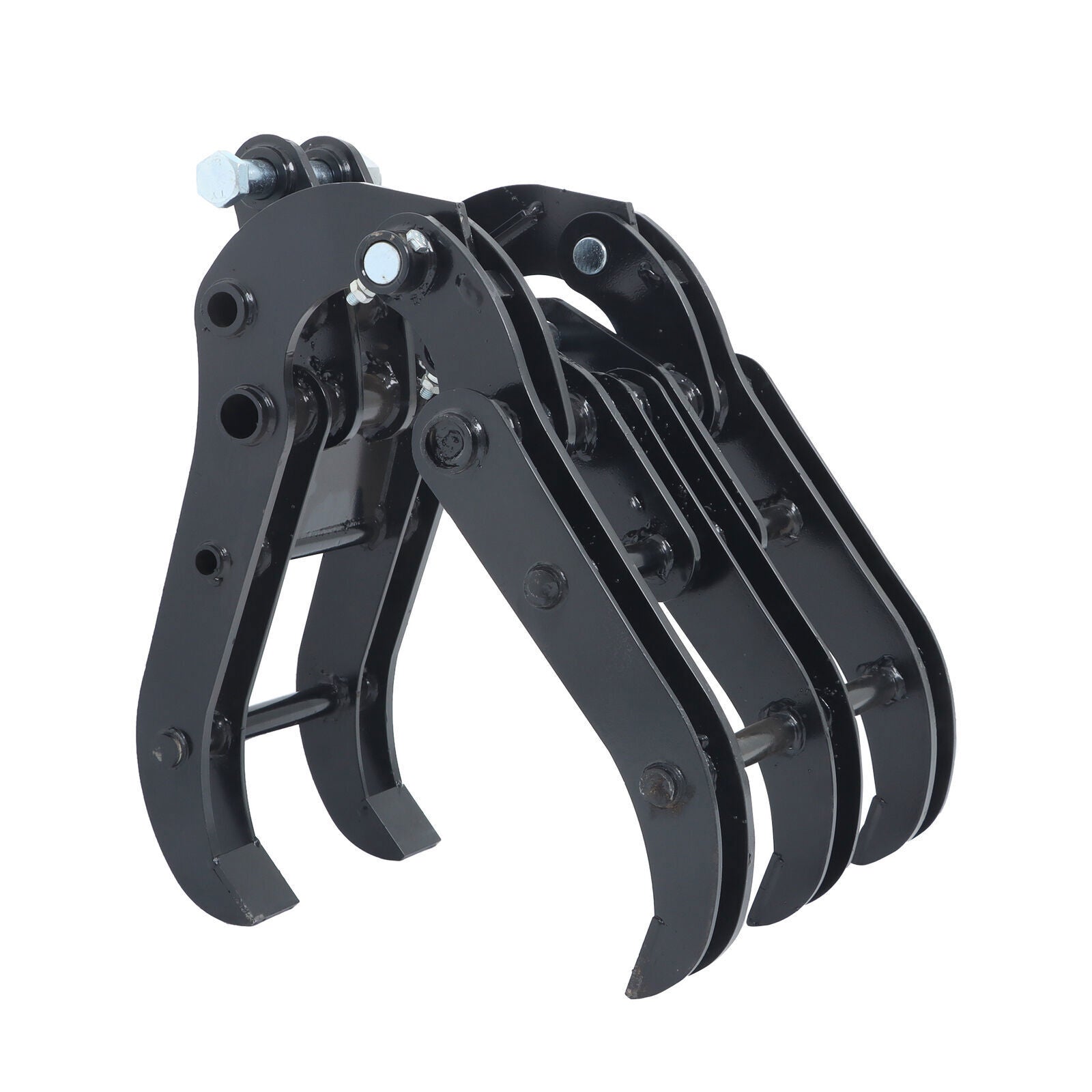 Universal Excavator Grapple Bucket - Wide Jaw Claw Attachment for Mini Diggers