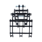 Universal Excavator Grapple Bucket - Wide Jaw Claw Attachment for Mini Diggers