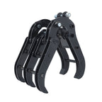 Universal Excavator Grapple Bucket - Wide Jaw Claw Attachment for Mini Diggers