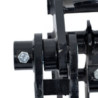 Universal Excavator Grapple Bucket - Wide Jaw Claw Attachment for Mini Diggers