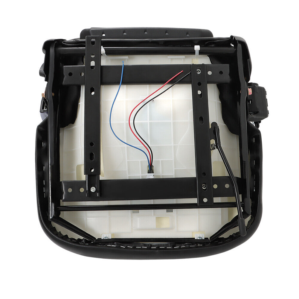 Universal Forklift Seat w/ Seatbelt & Switch, Adjust Backrest