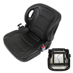 Universal Forklift Seat w/ Seatbelt & Switch, Adjust Backrest