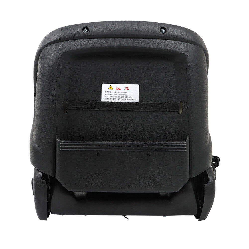 Universal Forklift Seat w/ Seatbelt & Switch, Adjust Backrest