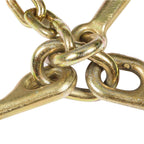 US V-Chain Bridle w/8" Medium J Hooks,T- Hook&J-Hook w/Grab Hooks 5/16''x3' G70