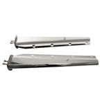 Bolt For Semi Truck Tapered 30" Stainless Steel Straight Mud Flap Hanger 1 1/8