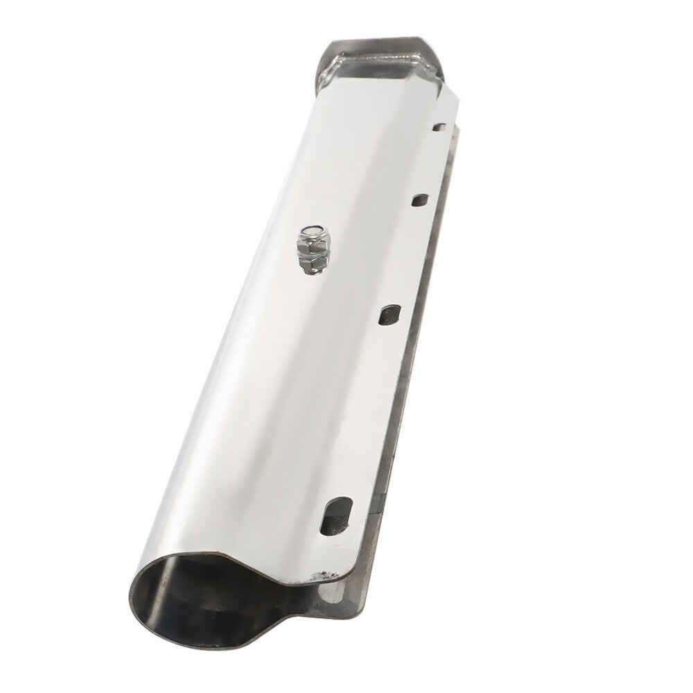 Bolt For Semi Truck Tapered 30" Stainless Steel Straight Mud Flap Hanger 1 1/8