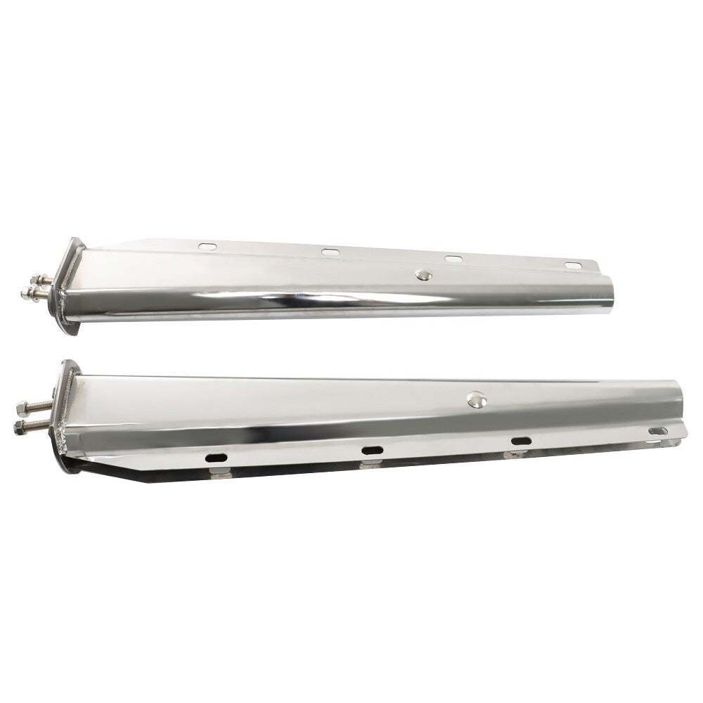 Bolt For Semi Truck Tapered 30" Stainless Steel Straight Mud Flap Hanger 1 1/8