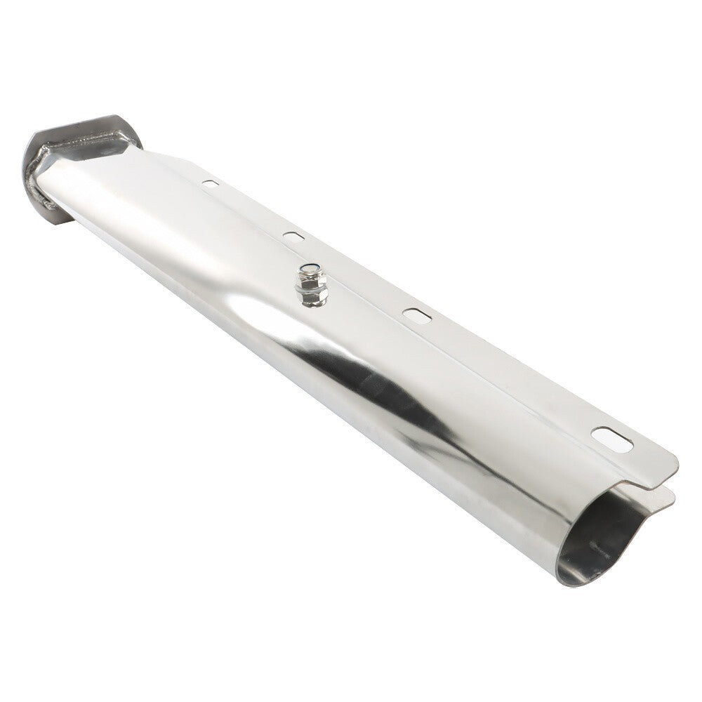 Bolt For Semi Truck Tapered 30" Stainless Steel Straight Mud Flap Hanger 1 1/8