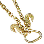 G70 V-Chain Bridle w/ 15" Large J Hooks, T- Hook & J-Hook w/Grab Hooks 2' Legs