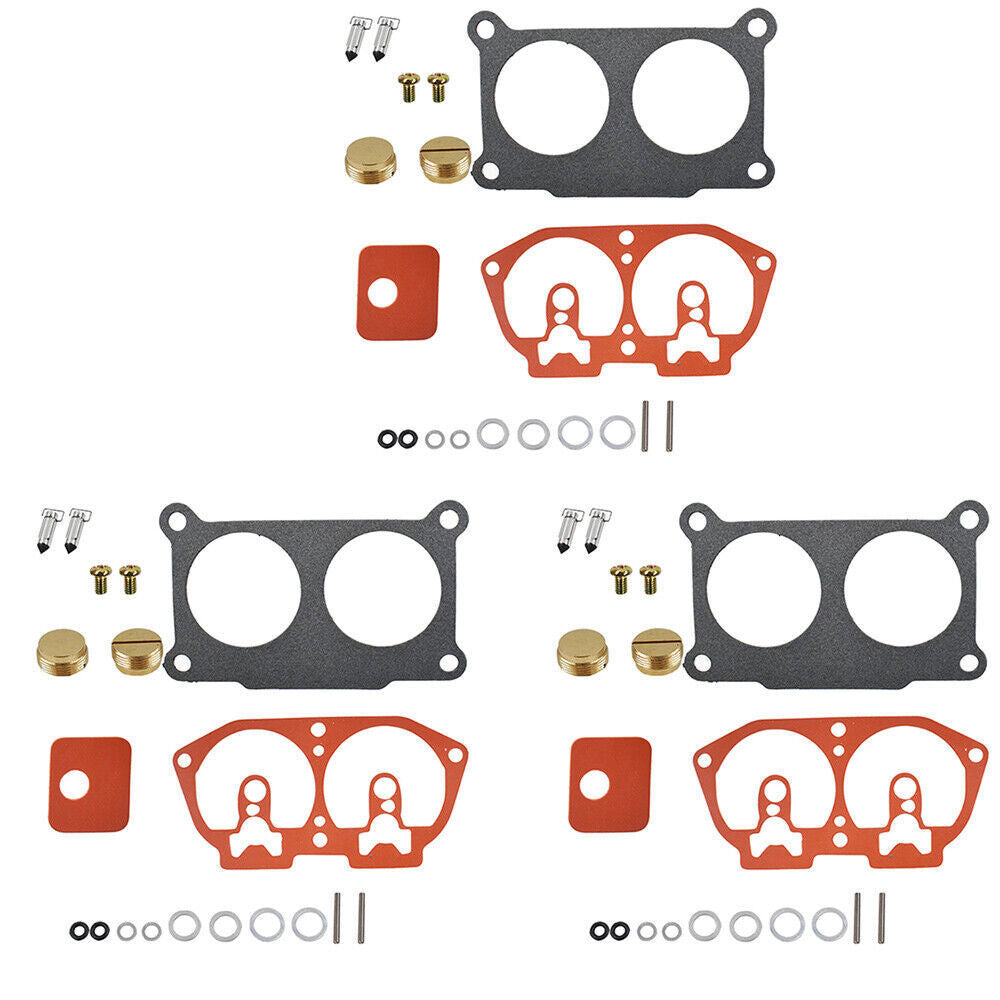 Carburetor Rebuild Kit For Outboard V-6 For Yamaha 150 175 200 225 HP 86-95 ×3