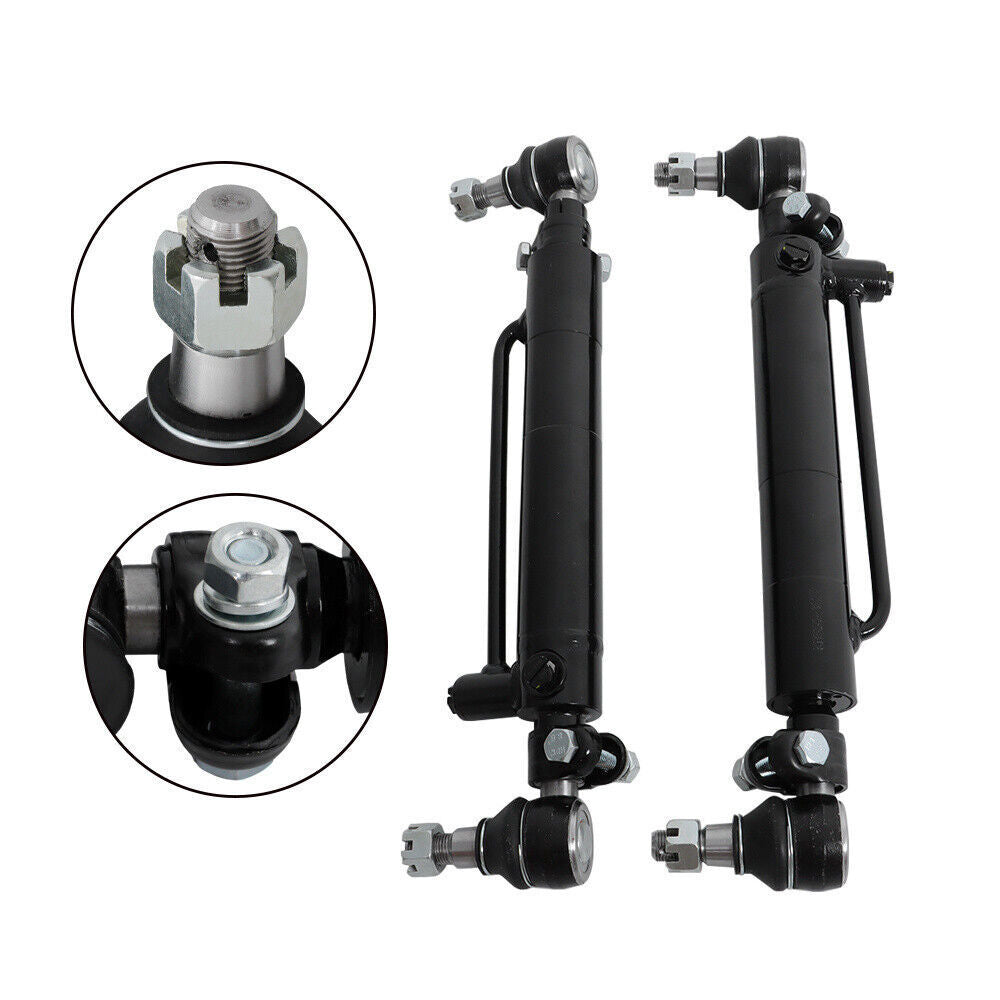 D128454 D84800 2X Power Steering Cylinder Compatible For Case 580C 580D 580
