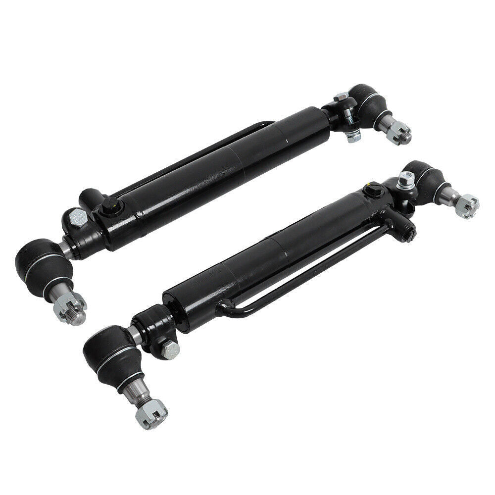 D128454 D84800 2X Power Steering Cylinder Compatible For Case 580C 580D 580