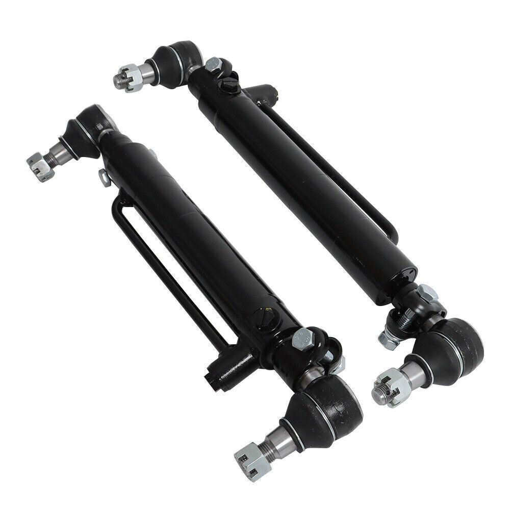 D128454 D84800 2X Power Steering Cylinder Compatible For Case 580C 580D 580