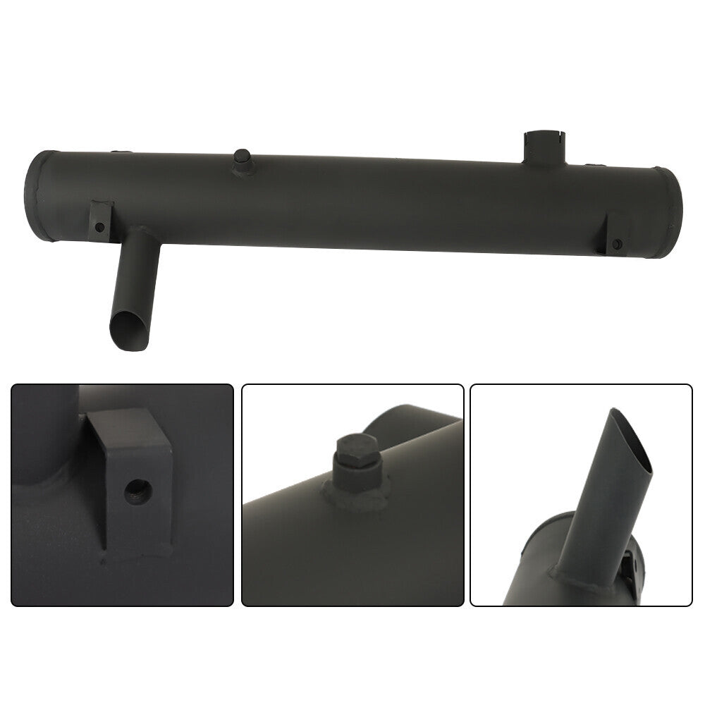 Black 6514737 Spark Arrestor Muffler Loader For Bobcat 1600 642 643 645 742 743