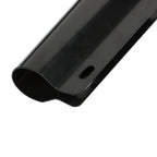 Black Steel Straight New Mud Flap Hangers 30" Pair 2.5" Semi Truck Spring Loaded