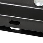 Black Steel Straight New Mud Flap Hangers 30" Pair 2.5" Semi Truck Spring Loaded