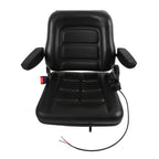 Universal Folding Seat For Tractor And Forklift With Slide/ Armrest/ Seatbelt