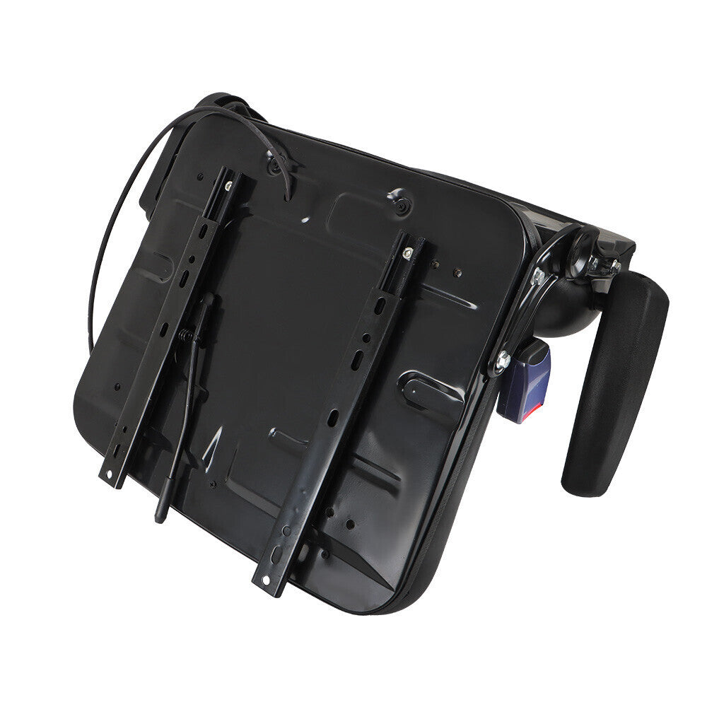 Universal Folding Seat For Tractor And Forklift With Slide/ Armrest/ Seatbelt