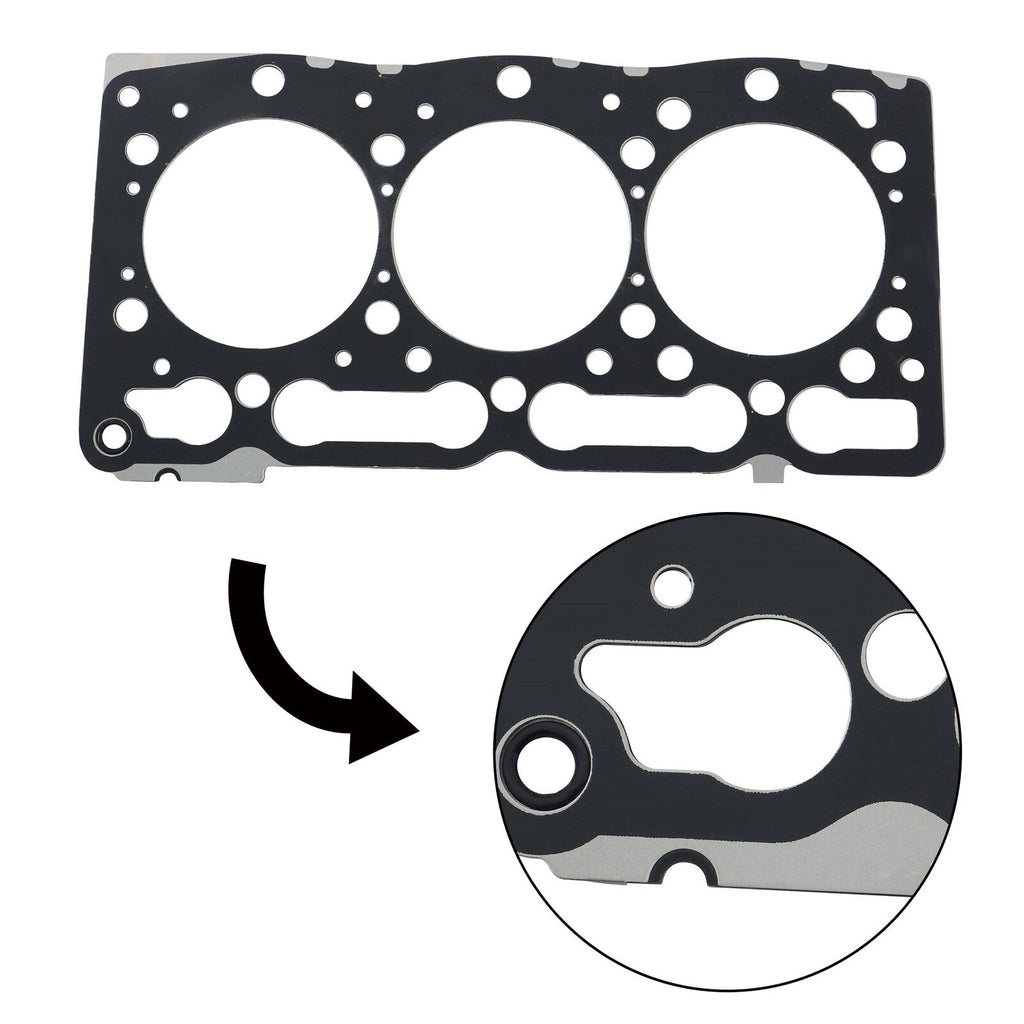 D1305 Engine Overhaul Rebuild Kit With Valve for Kubota D1305 B2650 ZD331P