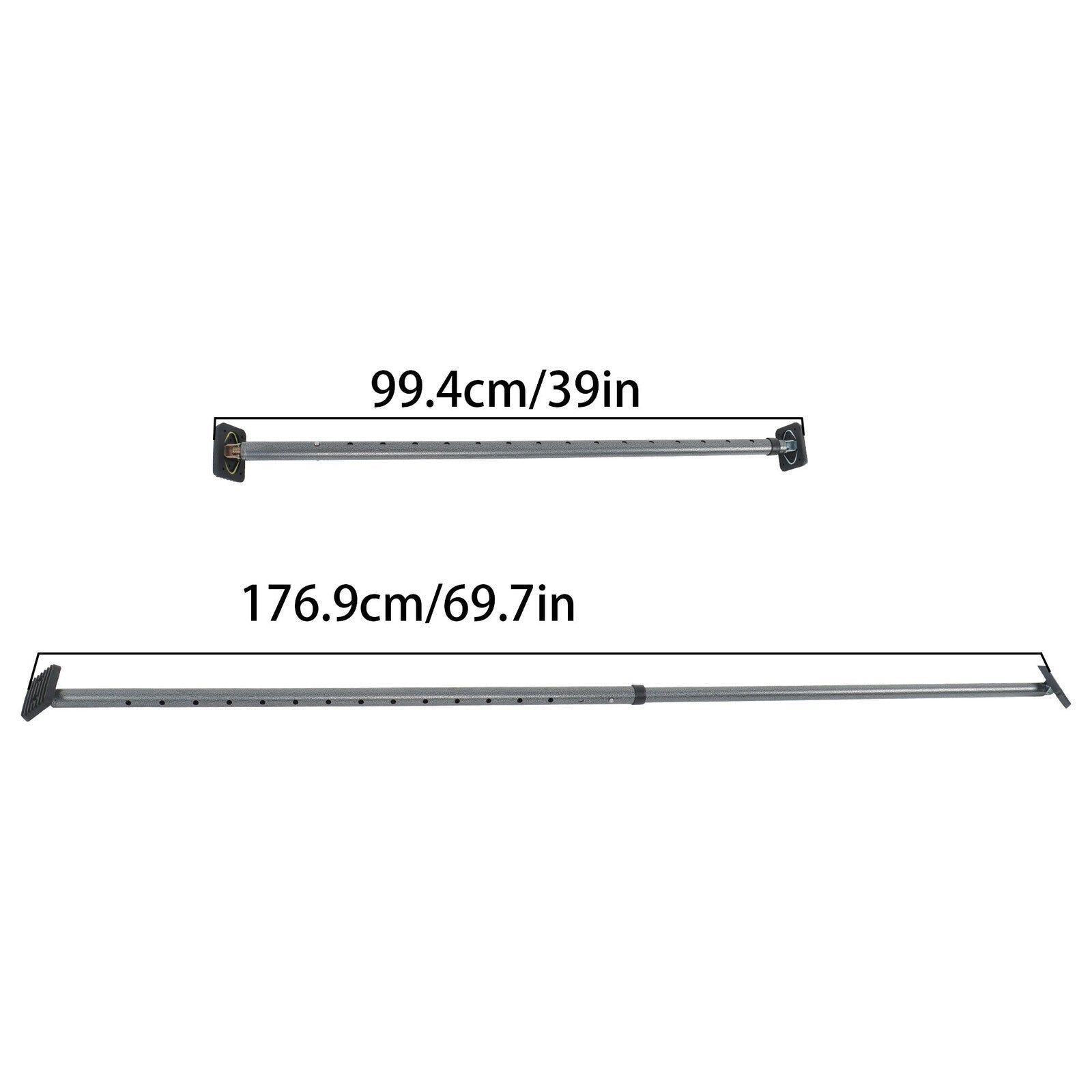 Adjustable from 40" to 73" Cargo Bar Truck Bed Bar 220 lbs Capacity Adjustable