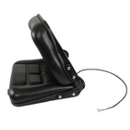 Forklift Seat Fold Down Tractor Seat with Adjustable Angle Back Universal