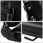 Forklift Seat Fold Down Tractor Seat with Adjustable Angle Back Universal