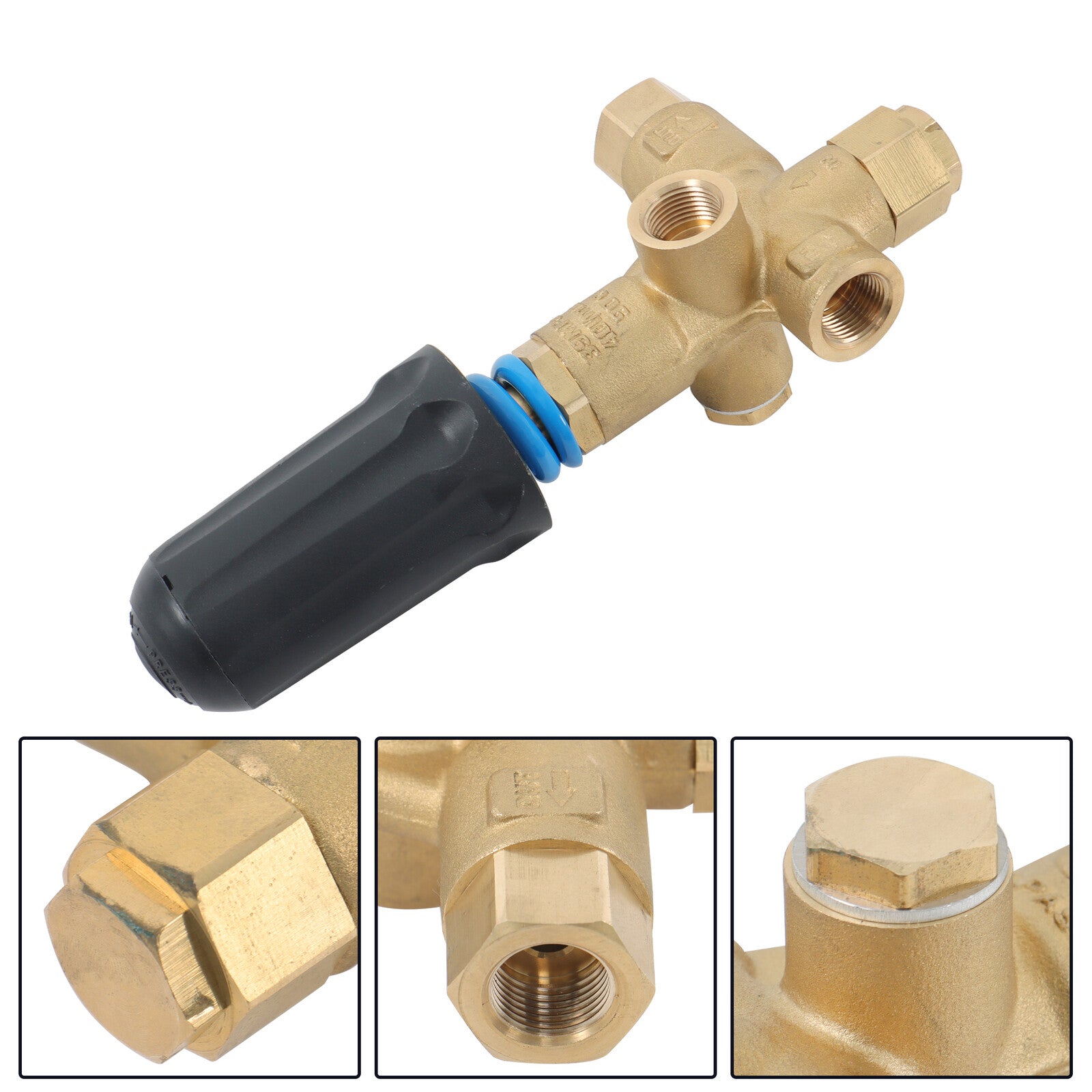 3/8" Npt 10.5 Gpm 4500 PSI Pulsar4hp Trapped Pressure Unloader Valve