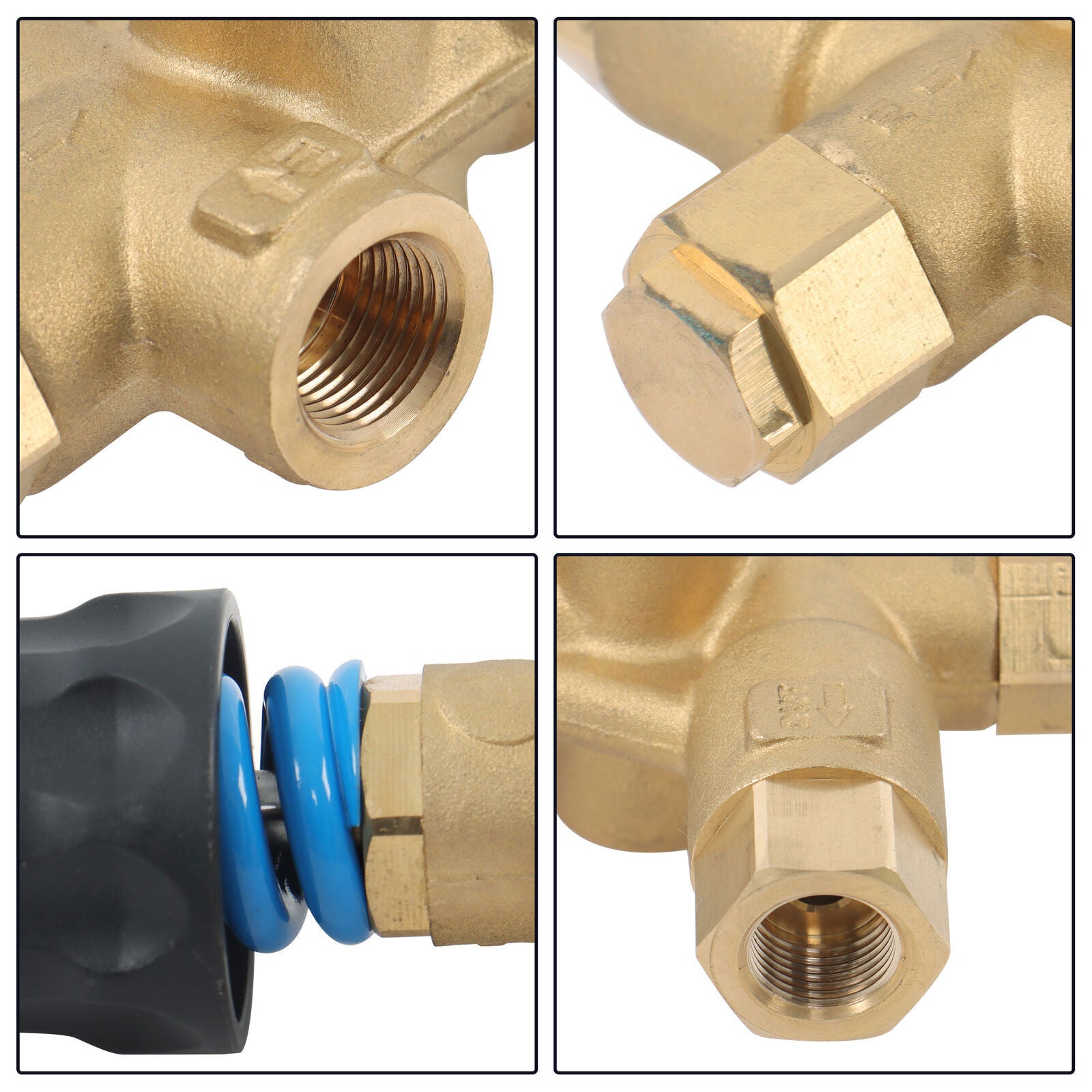 3/8" Npt 10.5 Gpm 4500 PSI Pulsar4hp Trapped Pressure Unloader Valve
