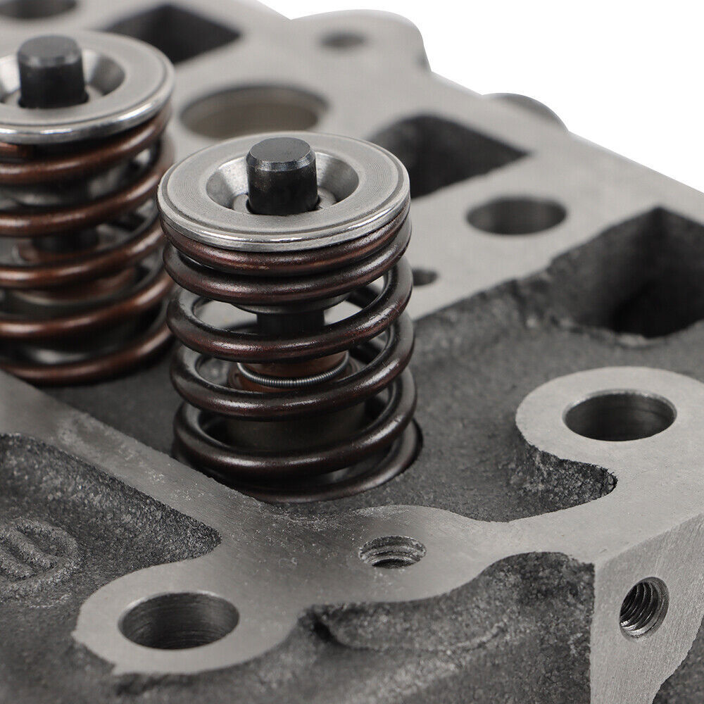 Complete Cylinder Head w/ Valves Gasket Kit For Kubota D1305 B26 FZ2400 RTV1100
