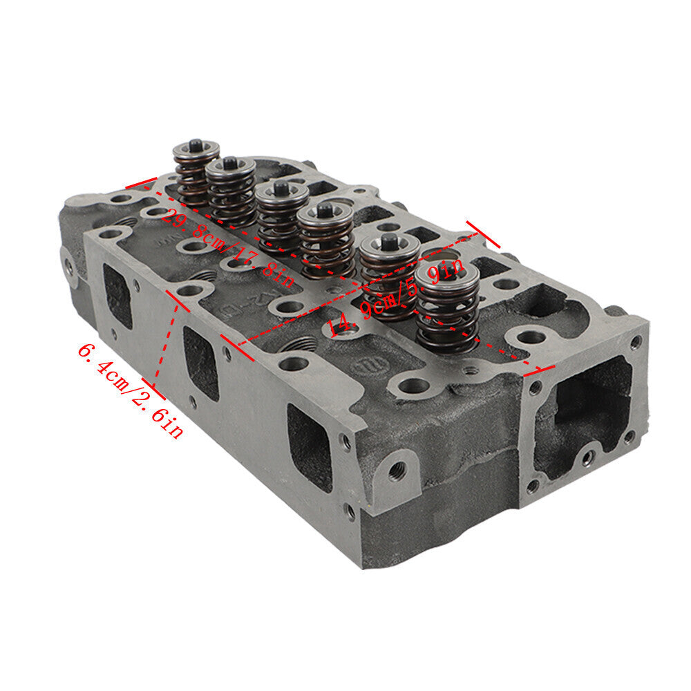 D1305 Complete Cylinder Head Assy For Kubota B26 B2710HSD ZD28 ZD331Tractor