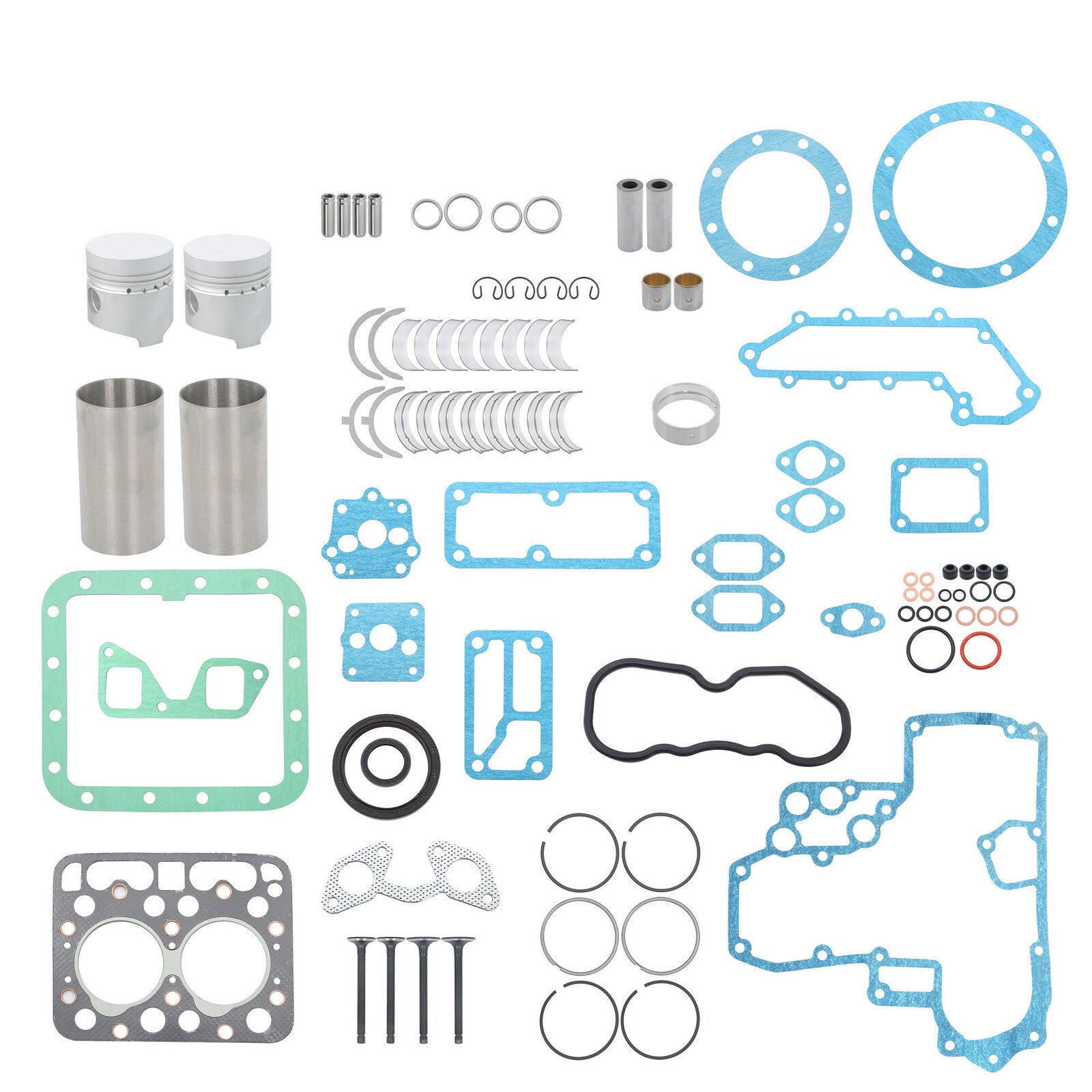 For Kubota Z751 Z750 Engine Overhaul Rebuild Kit Fit L3202 L175 L185 Tractor