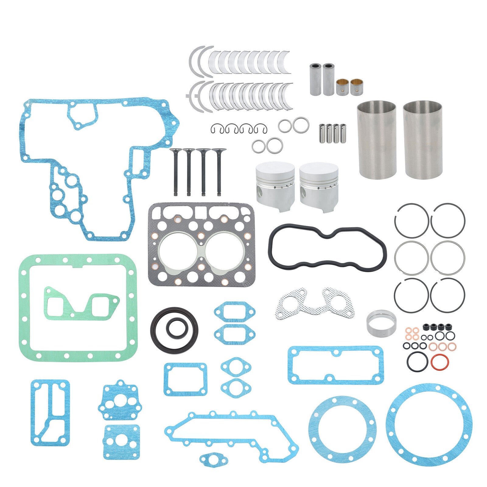 For Kubota Z751 Z750 Engine Overhaul Rebuild Kit Fit L3202 L175 L185 Tractor