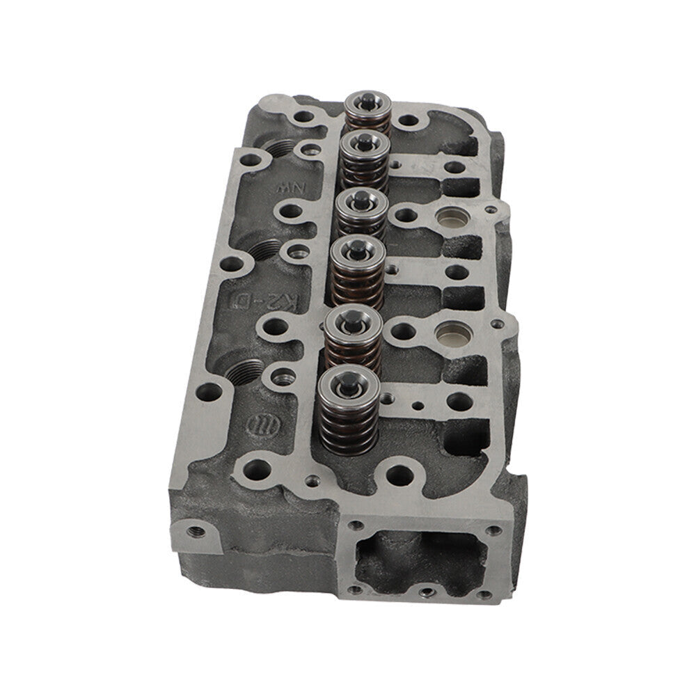 Complete Cylinder Head w/ Valves Gasket Kit For Kubota D1305 B2620 RTV1100