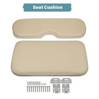 New 1994-2013 W/ Hardware Front Seat Cushion For E-Z-GO Medalist TXT Models -Tan