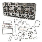 For Kubota V1902 Bobcat Complete Cylinder Head W/ Valves and Full Gasket Set