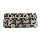For Kubota V1902 Bobcat Complete Cylinder Head W/ Valves and Full Gasket Set