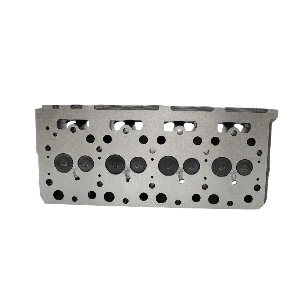 For Kubota V1902 Bobcat Complete Cylinder Head W/ Valves and Full Gasket Set