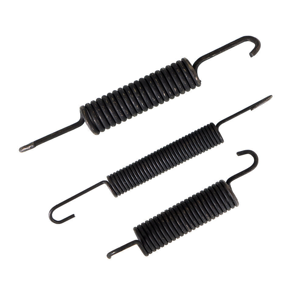 New Rear Brake hub Drums Brake Shoe Spring Kit US For EZGO TXT Golf Carts 1996+