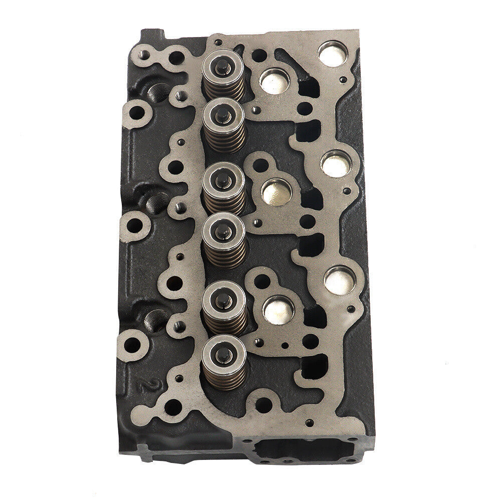 Cylinder Head+Full Gasket For Bobcat 238 325 328 Kubota D1703 Engine Excavator
