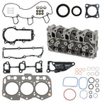 Complete Cylinder Head Assy & Gasket Set For Yanmar 3TNV76 Komatsu PC22MR-3