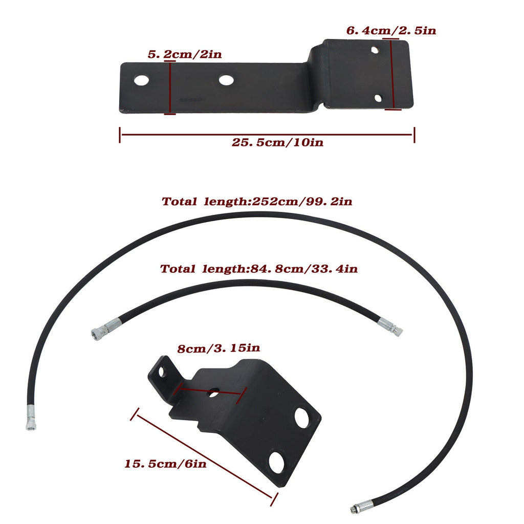 Third Function Valve Kit For Kubota MX4700 MX4800 MX5000 MX5100 Series Tractors