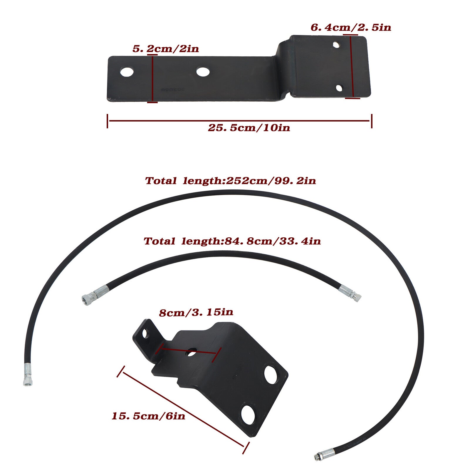 Third Function Valve Kit For Kubota MX4700 MX4800 MX5000 MX5100 Series Tractors