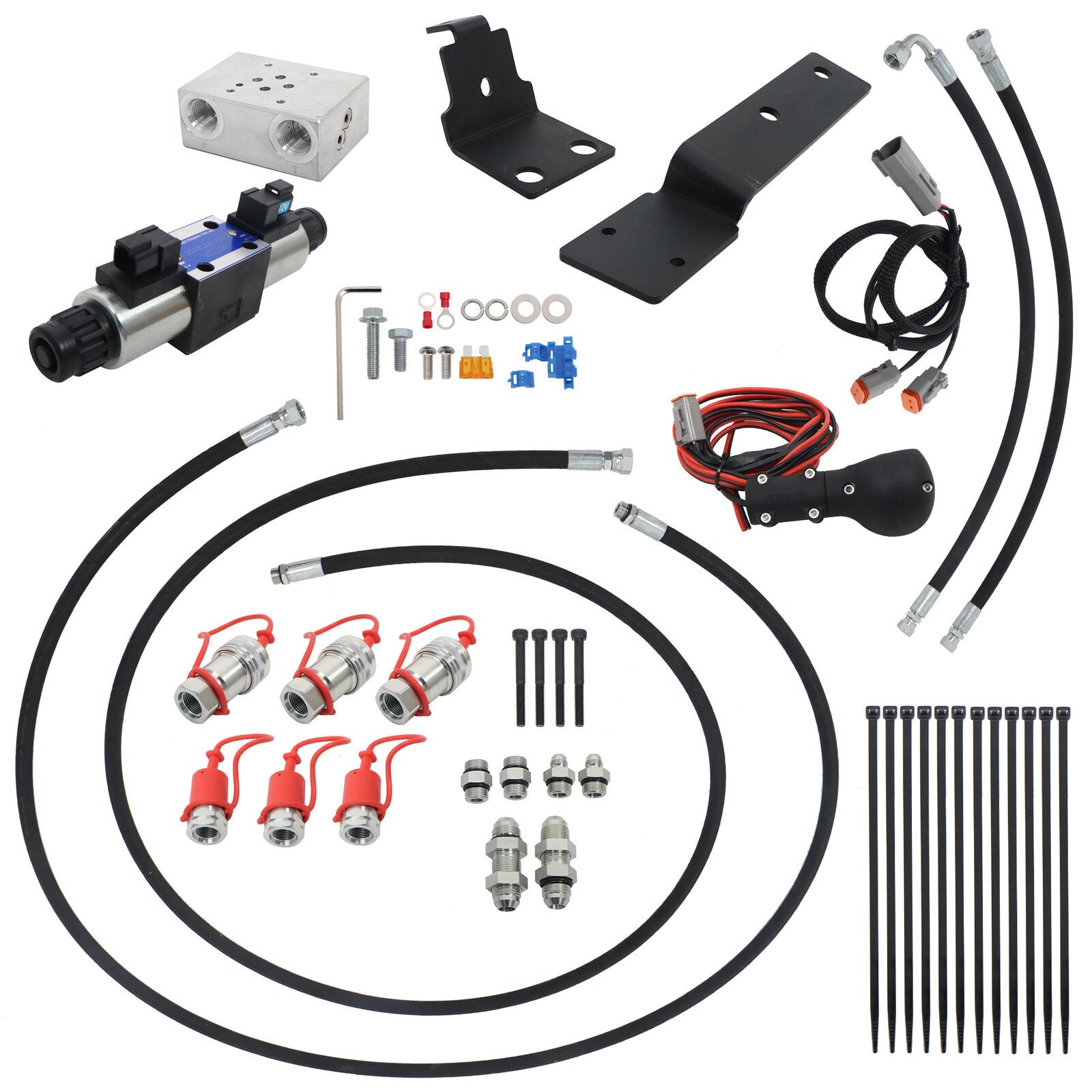 Third Function Valve Kit For Kubota MX4700 MX4800 MX5000 MX5100 Series Tractors