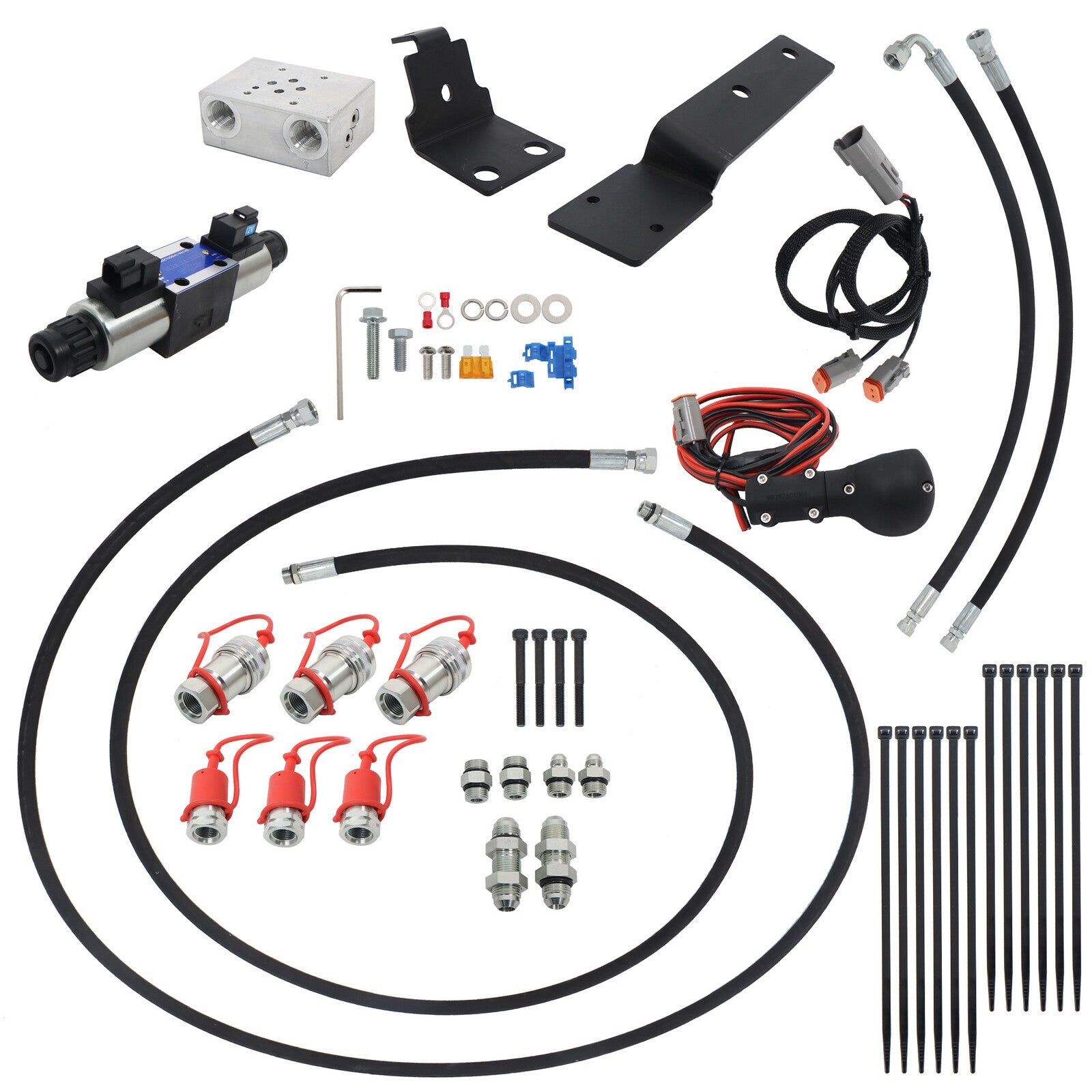 Third Function Valve Kit For Kubota MX4700 MX4800 MX5000 MX5100 Series Tractors
